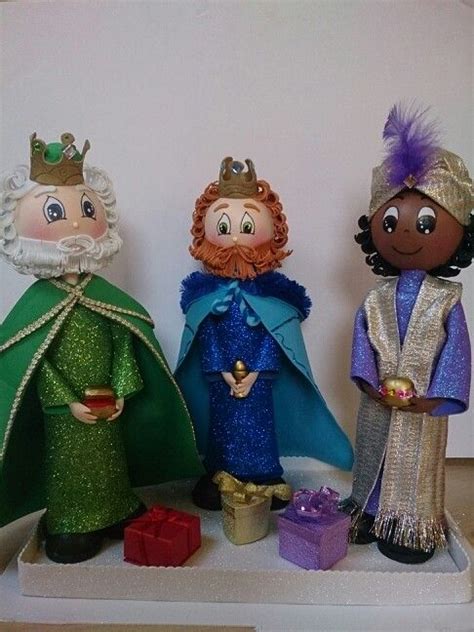 Como Hacer Los Tres Reyes Magos Con Material Reciclado Compartir