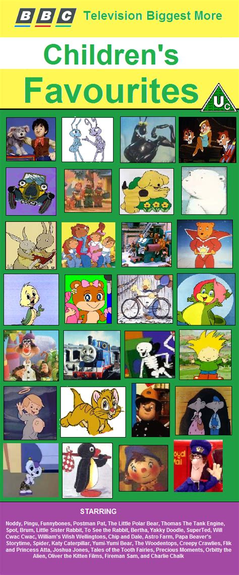 Bbc Television Biggest More Childrens Favourites Video Collection