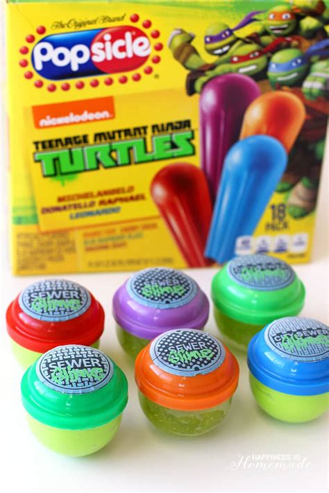 TMNT Sewer Ooze Slime + More Fun! - Happiness is Homemade