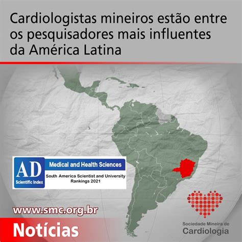 Cardiologistas Mineiros Est O Entre Os Pesquisadores Mais Influentes Da