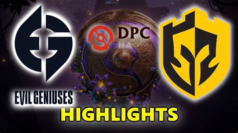 Evil Geniuses Vs Black N Yellow Bo Highlights Dota Pro Circuit Na