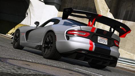 2016 Srt Viper Acr Ta Add On Wipers Gta5