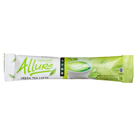 Jual Esprecielo Allure Green Tea Latte Sachet Gram Shopee