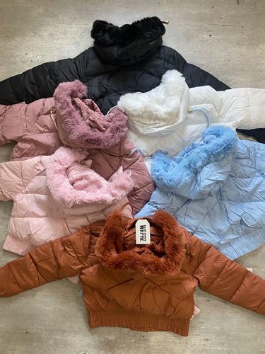 Campera Puffer Peluche Interno Importada Tienda M45