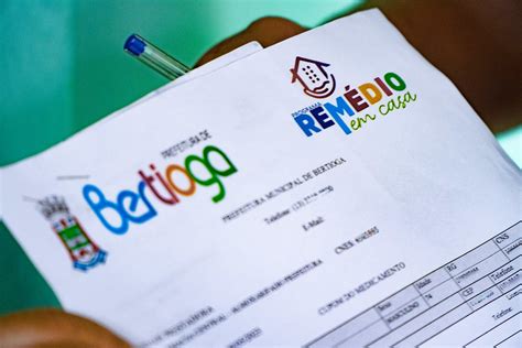 Bertioga lança programa Remédio em casa Prefeitura de Bertioga