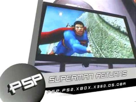 Psp Superman Returns Game Psp E Video Of Youtube