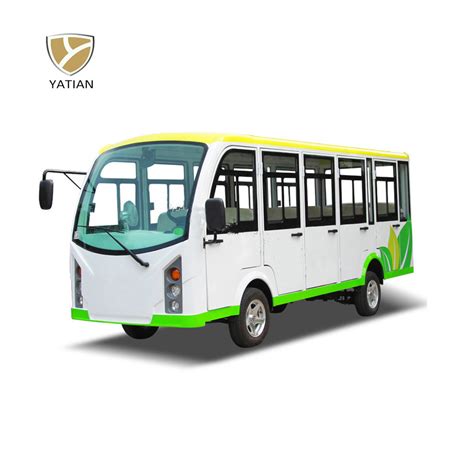 Factory Sales Electric 14 Seats Sightseeing Shuttle Bus With Doors