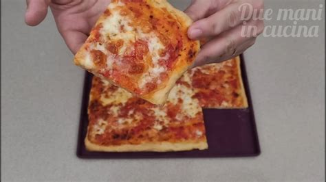 Pizza Soffice Ed Alveolata Impastata Senza Mani In La Ciotola