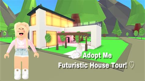 Adopt Me Futuristic House Tour Youtube