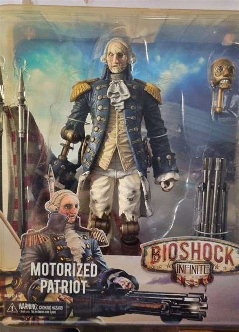 Neca Bioshock Infinite Motorized Patriot Figure Hobbies Toys Toys