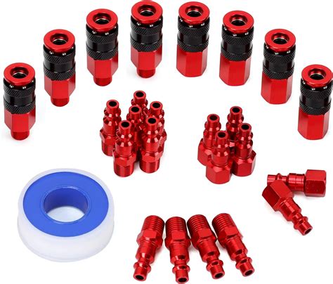 Amazon SING F LTD 18pcs Kit Air Compressor Connector Coupler Air