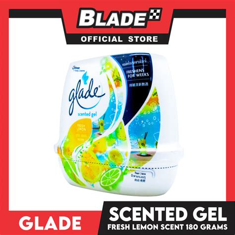 Glade Scented Gel Air Freshener 180g Fresh Lemon Blade Ph