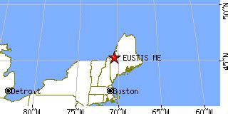 Eustis, Maine (ME) ~ population data, races, housing & economy