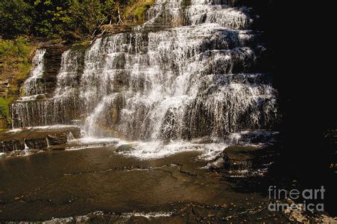 Hector Falls Ledge Photograph By William Norton Fine Art America