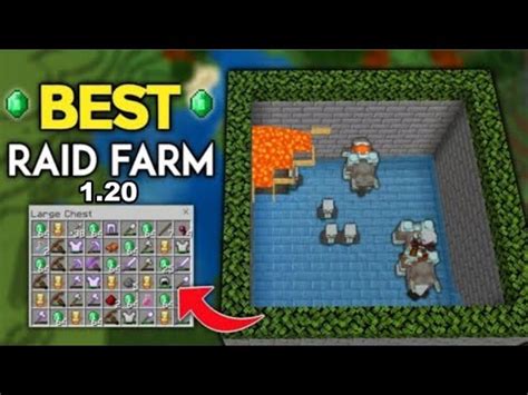 Easiest Raid Xp Farm For Minecraft Bedrock Youtube