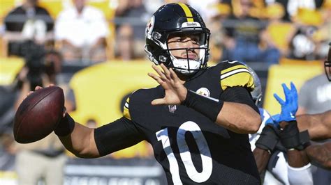 Mitch Trubisky Es Nuevo Qb Titular De Los Steelers