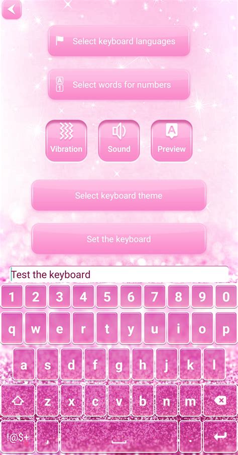 Pink Glitter Keyboard Apk For Android Download