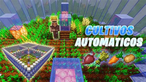 Granja De Cultivos Autom Ticos Minecraft Tutorial F Cil