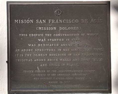 Mission San Francisco – Hamilton Historical Records