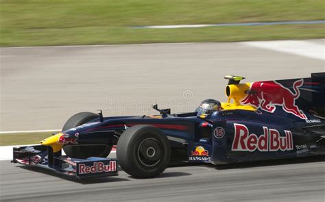 2009 Sebastian Vettel At Malaysian F1 Grand Prix Editorial Image