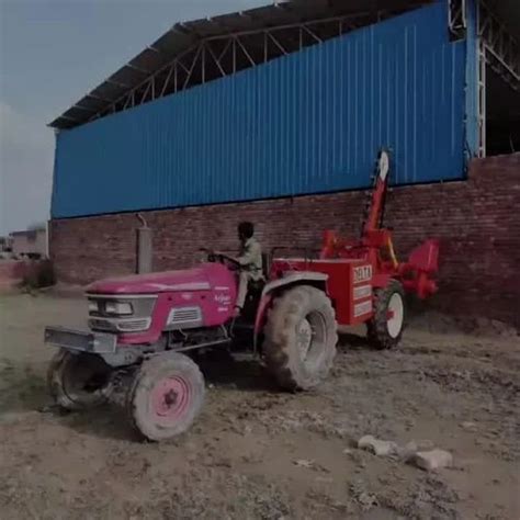 double boom trencher  rs  trencher attachment  skid steer