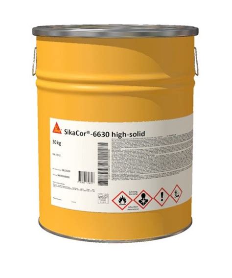 SikaCor 6630 High Solid Korrosionsschutz RAL Wunschfarbton SikaCor