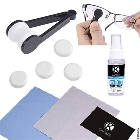 Cleaning Kit For Eyeglasses Sunglasses Lens Cleaning Tool With 2 Sets Of Spare Pads Lens