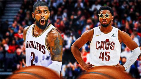 Cavs' Donovan Mitchell calls for Kyrie Irving jersey retirement before ...