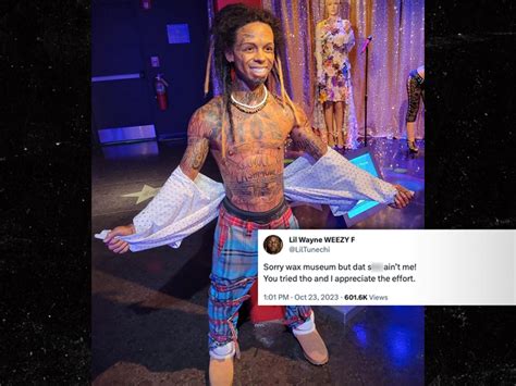 Lil Wayne Disapproves Of Wax Figure