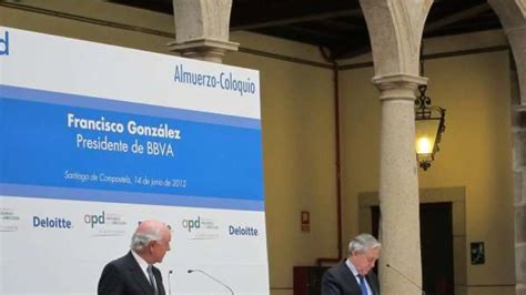 Gonz Lez Bbva Afirma Que El Problema Est En Las Cajas Y Que Las