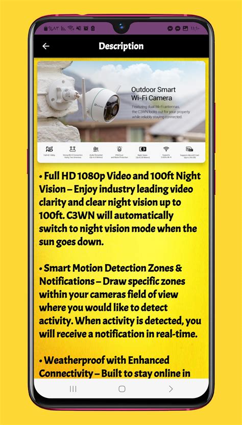 ezviz outdoor camera guide APK للاندرويد تنزيل