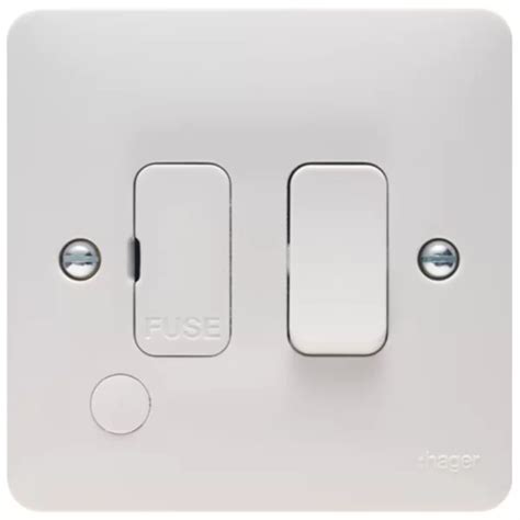 Hager Wmssu Fo White Moulded Sockets Accessories Shop Electrical