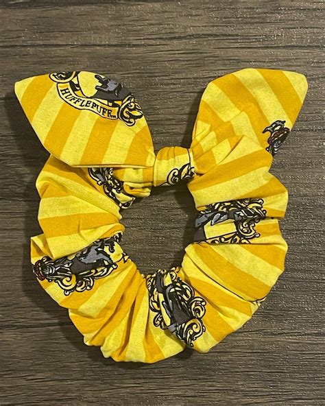 Scrunchies 5 Pack Made With Licensed Harry Potter Fabric Etsy