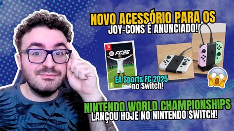 Novo AcessÓrio Para Carregar Joy Cons Anunciado Pela Nintendo Nintendo