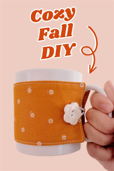 Fall Mug Cozy Sewing Tutorial Quick And Easy Stacey Lee Creative