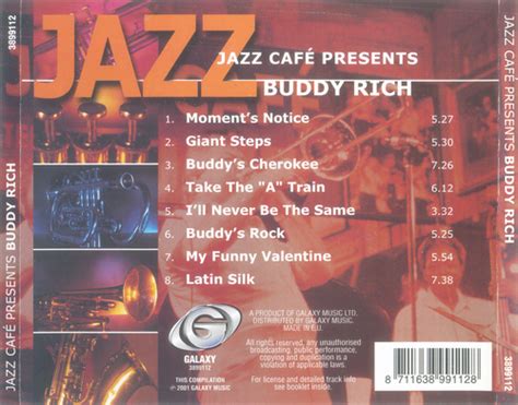 Buddy Rich - Jazz Cafe Presents Buddy Rich (2001)