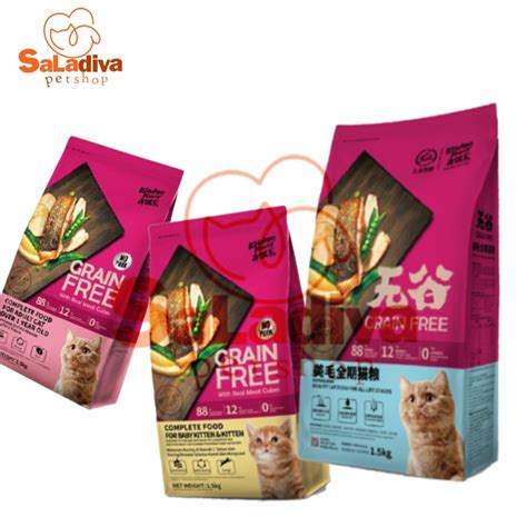 Jual Kitchen Flavor 1 5kg Freshpack Makanan Kucing Kering Premium Adult