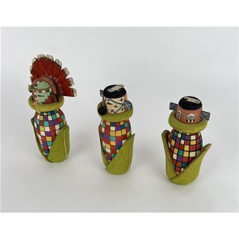Collection of Hopi Indian Kachina Dolls