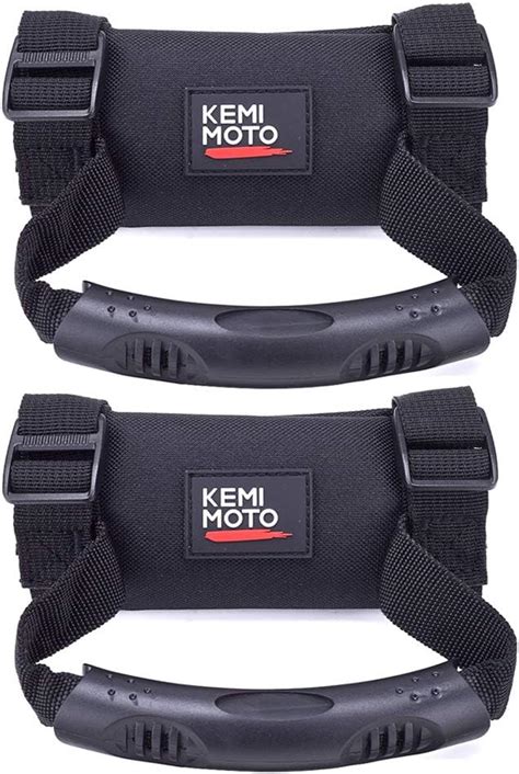 Kemimoto Utv Grab Handles Grip Pack Utv Hand Holds Fit