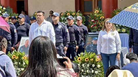 Rinden Homenaje P Stumo A Polic As Municipales De Tepetl N