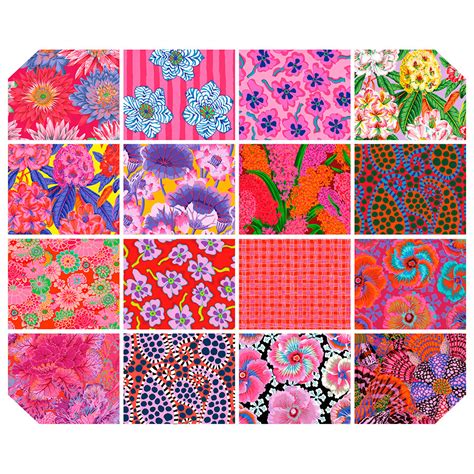 Kaffe Fassett Aug 2023 Fat Quarter Bundle Hot 803081111081