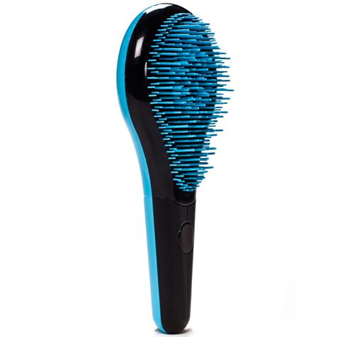 Michel Mercier Detangling Brush For Thick Curly Or Coarse Hair Blue