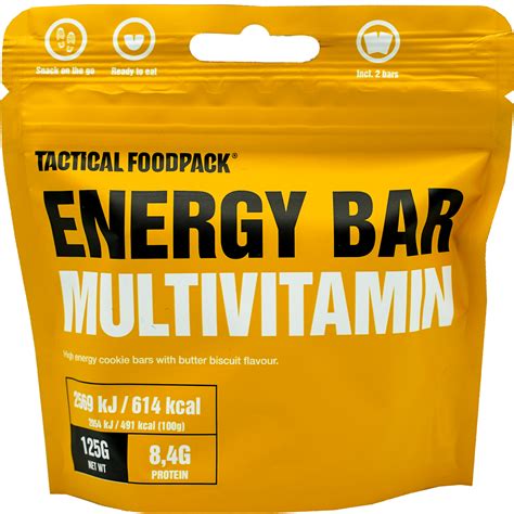 Energy Bar Multivitamin Tactical Foodpack