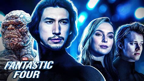 Breaking Adam Driver Out As Reed Richards Margot Robbie Out Fantastic Four Casting Major