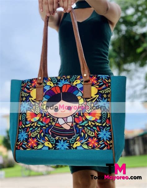 Bs Bolsa Artesanal Bordada Maria Hecha A Mano Multicolor