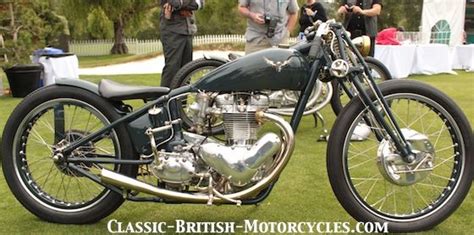 Choppers And Bobbers Bobber British Motorcycles Triumph Chopper