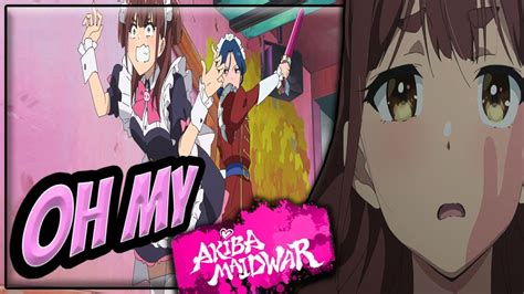 Spanked By Day And Killer Maids By Night 🤣😳 Akiba Maid War Episode 4 Review Youtube