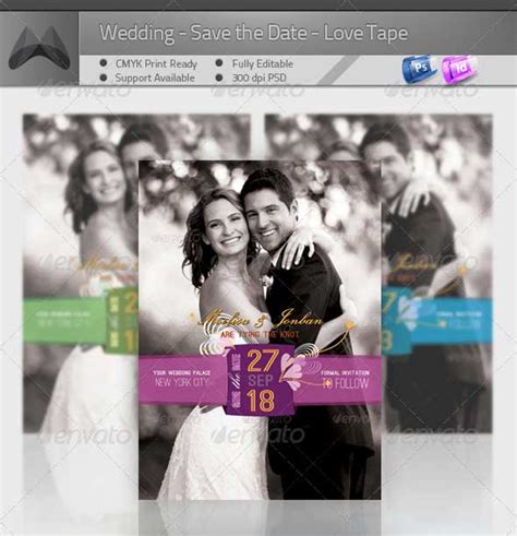 Best Wedding Invitation Psd Templates Designmaz