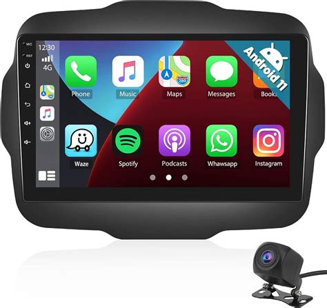 Amazon Hikity 9 Inch Android 11 Car Stereo For Jeep Renegade Radio