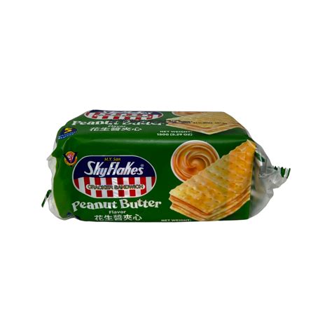 My San Sky Flakes Cracker Sandwich Peanut Butter Flavor 150g Cvj